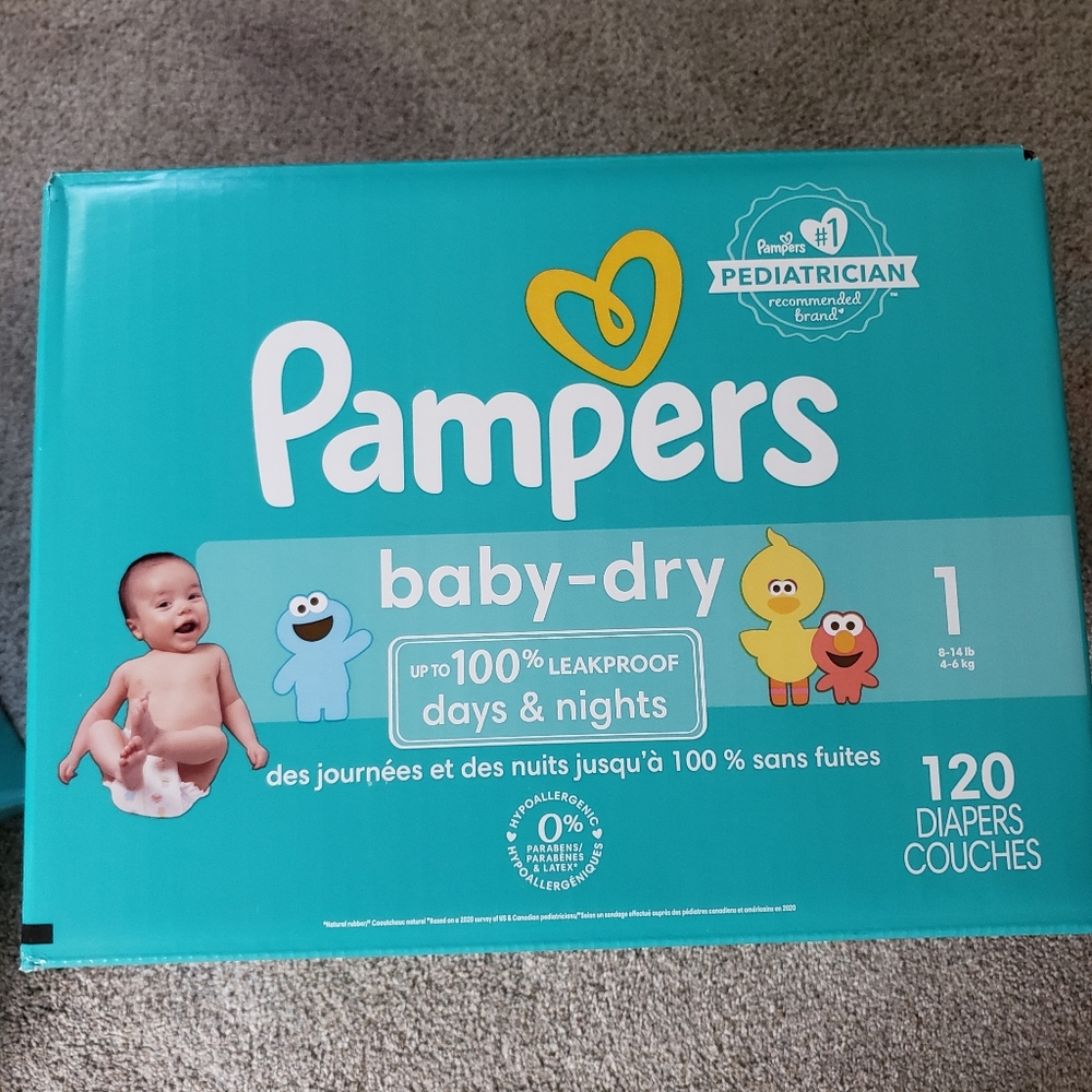 Pampers diapers